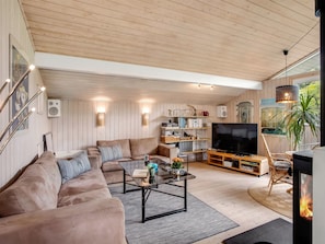 TV, fireplace, DVD player
