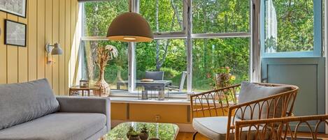 TV, fireplace, DVD player