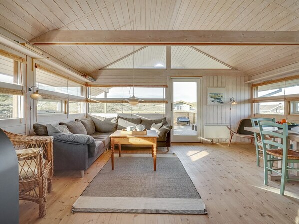 Televisión, chimenea y reproductor de DVD 