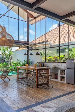 Private kitchen - Villa Elma - 2BR pool villa in Umalas (Kerobokan)