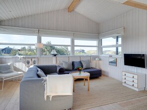 Télévision, cheminée, lecteur de DVD