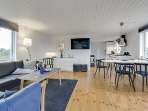 Fernseher, Kamin
