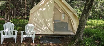 Peaceful Woods Glamping Tent