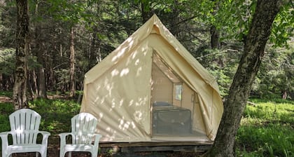 Peaceful Woods Glamping Tent
