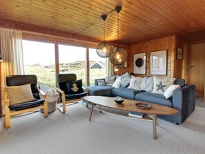 Tv, eldstad och dvd-spelare