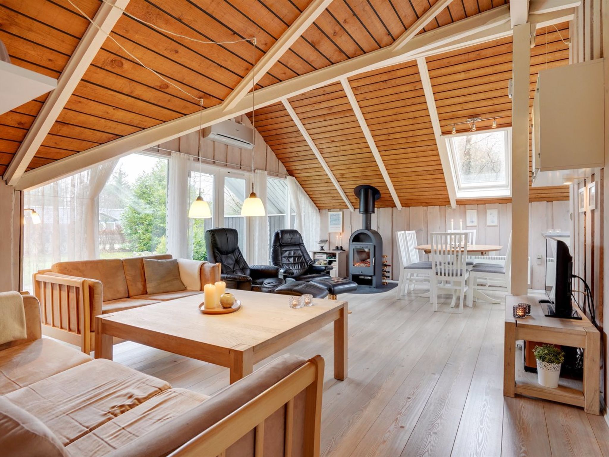 TV, peis og DVD-spiller