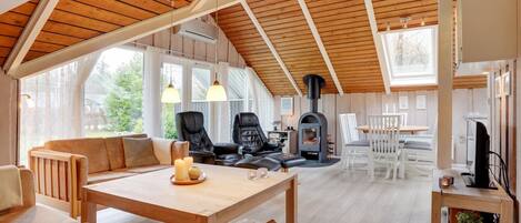 TV, peis og DVD-spiller