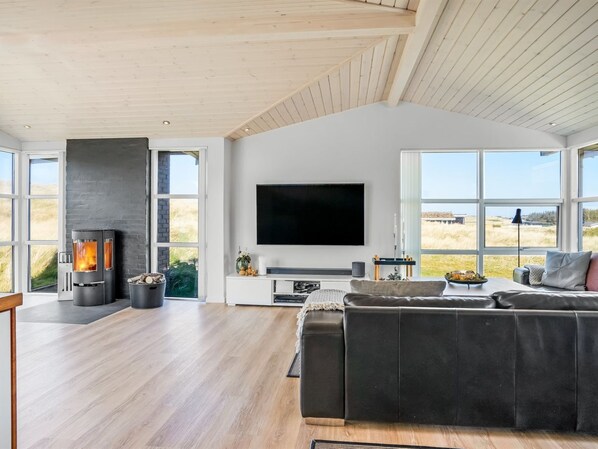 TV, fireplace, DVD player