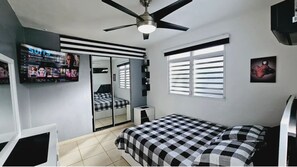 1 habitación, wifi y ropa de cama 