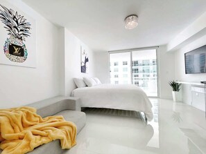 1 bedroom, iron/ironing board, free WiFi, bed sheets