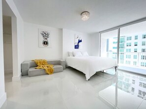 1 Schlafzimmer, Bügeleisen/Bügelbrett, kostenloses WLAN, Bettwäsche