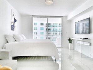 1 Schlafzimmer, Bügeleisen/Bügelbrett, kostenloses WLAN, Bettwäsche