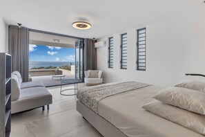 3 sovrum, värdeförvaringsskåp på rummet och strykjärn/strykbräda