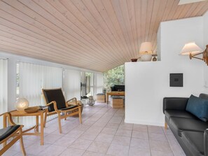 Fernseher, Kamin, DVD-Player