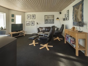 TV, fireplace, DVD player