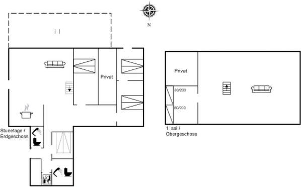 Floor plan - "Myra" - 18km from the sea by Interhome (Bredebro)