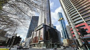 Experience the vibrant urban atmosphere with diverse architectural styles and pedestrian-friendly infrastructure.