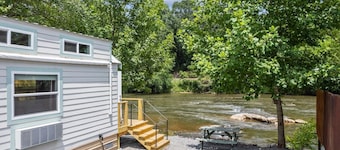 River Run, Riverfront Tiny Home, Trails, and Views