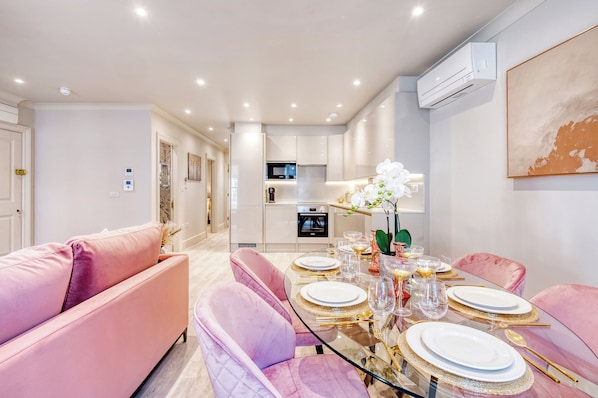 Marble Arch Suite 3 | Wohnbereich | Fernseher, Streaming-Dienste
