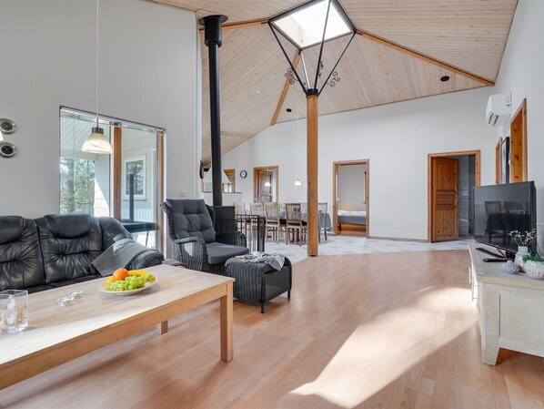 TV, fireplace, DVD player