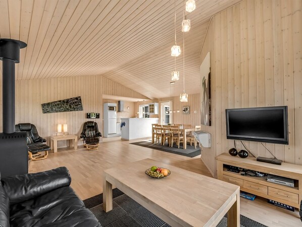 TV, fireplace, DVD player - "Saara" - 700m to the fjord by Interhome (Tarm)
