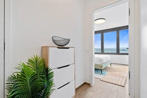 1 غرفة نوم ومكتب ومكواة/لوح كي وواي فاي