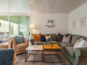 Fernseher, Kamin