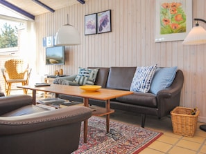 TV, fireplace, DVD player - "Jerrik" - 900m from the sea by Interhome (Thisted)