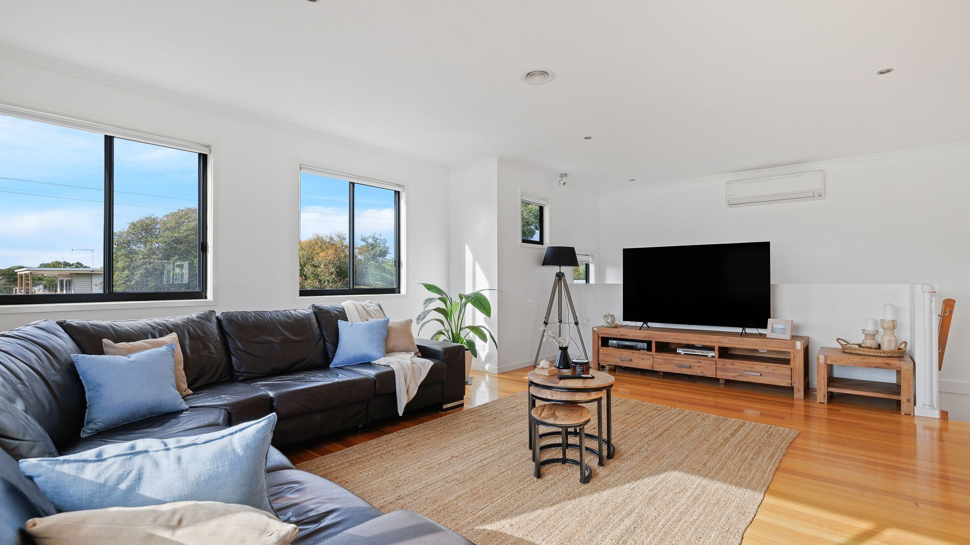 TV, DVD player, books