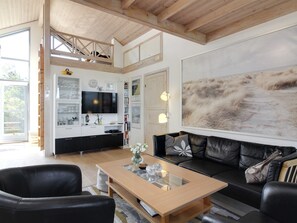 Fernseher, Kamin, DVD-Player