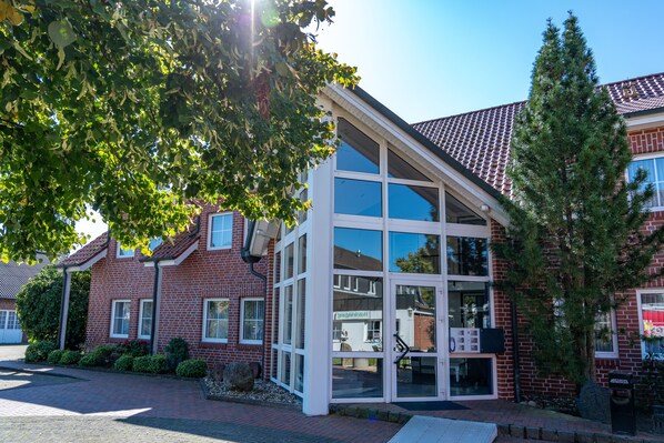 Voorkant van accommodatie