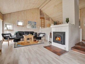 TV, fireplace - "Gottliebe" - 850m from the sea by Interhome (Thisted)