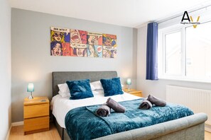 2 camere, ferro/asse da stiro, Wi-Fi gratuito, lenzuola