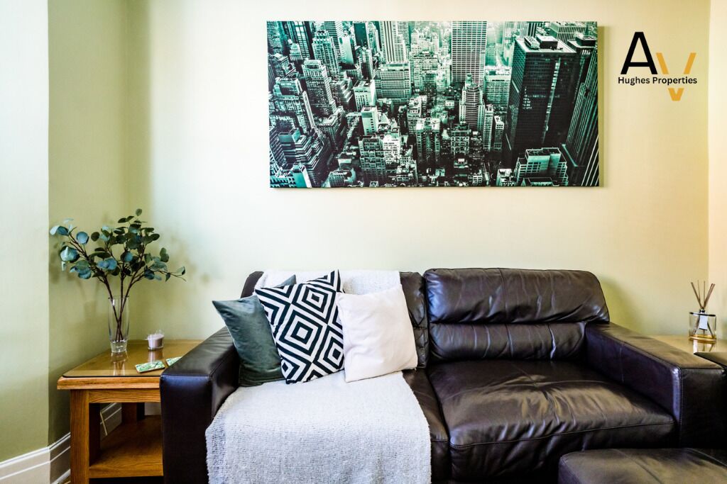 TV, fireplace, books
