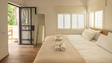 Apartemen | 2 kamar tidur, setrika/meja setrika, Wi-Fi gratis, dan seprai linen