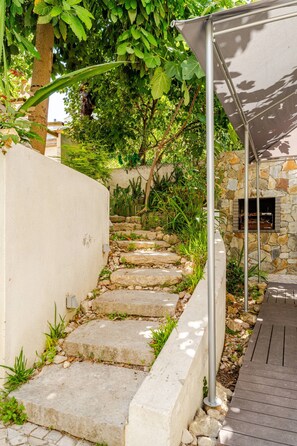 Overnattingsstedets uteområder