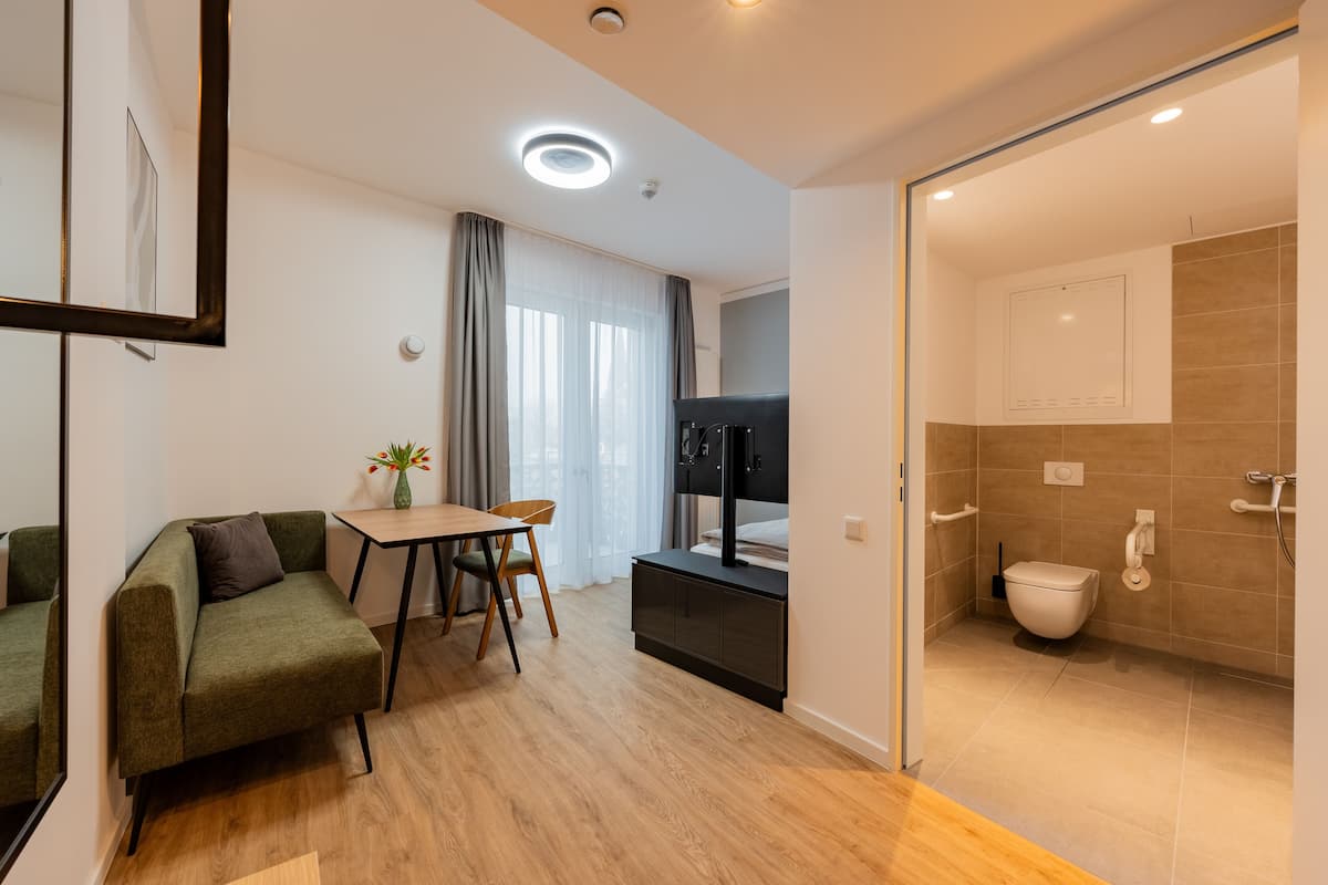 Barrierefreies Zimmer | Wohnbereich