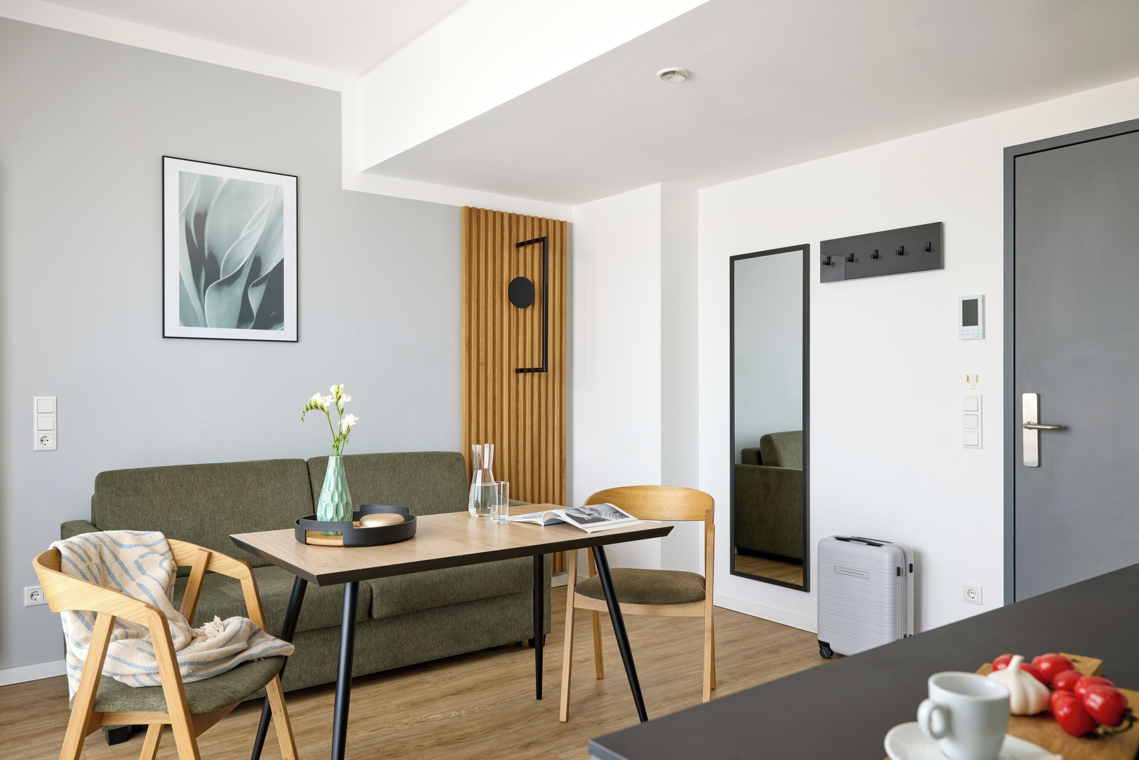 Apartment, Balkon | Hochwertige Bettwaren, laptopgeeigneter Arbeitsplatz