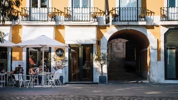 Entrada de la propiedad