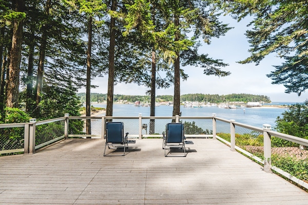 View of Charleston Harbor.