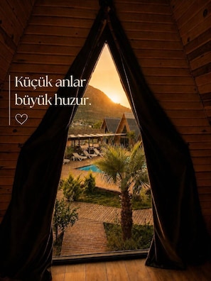 View from room - Araz Wooden Concept (Kumluca)