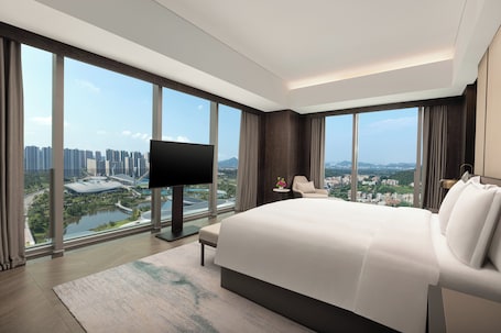 1 habitación, ropa de cama de alta calidad, cubrecamas y minibar
