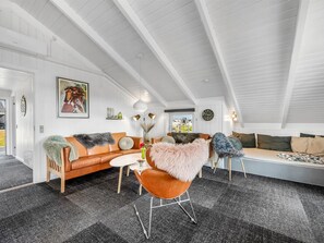 Televisie en een open haard
