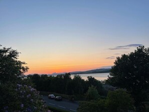 Blick von der Unterkunft