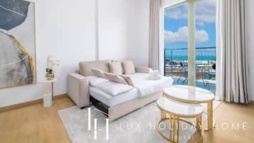 Apartamento | Área de estar | TV de tela plana