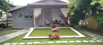 Accommodation with a balcony and BBQ garden, located 200m from the beach