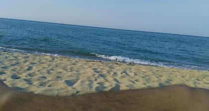 Accommodation with a balcony and BBQ garden, located 200m from the beach