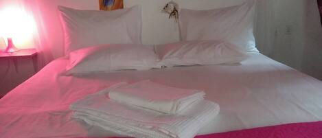 2 chambres, draps fournis
