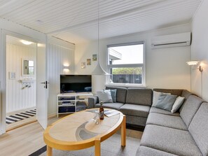 Fernseher, Kamin
