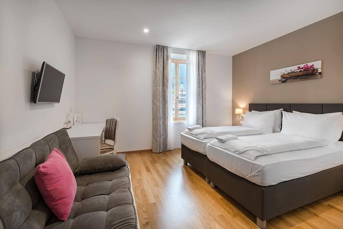 Superior Double or Twin Room | Desk, laptop workspace, blackout drapes, iron/ironing board (on request)